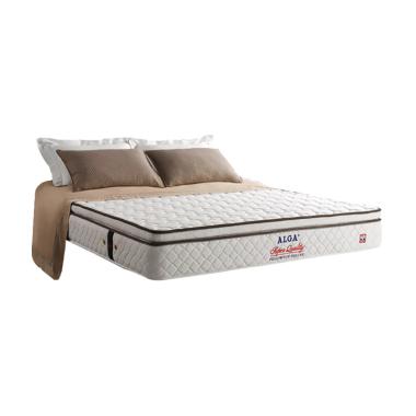 Alga Kasur Springbed Pillowtop Deluxe - Hanya Kasur - Khusus Jabodetabek 120 x 200 Putih