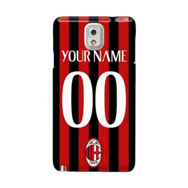 Indocustomcase AC Milan Jersey Prin ... msung Galaxy Note 3 N9000