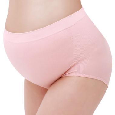 Mooimom Seamless High Waist Prop Be ... na Dalam Ibu Hamil - Pink