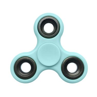 Beijing Lu Fidget Tri-Spinner EDC C ... e Dark Mainan Anak - Biru