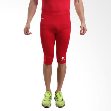 Tiento Original Baselayer Manset Ti ... on Half Pants - Red White