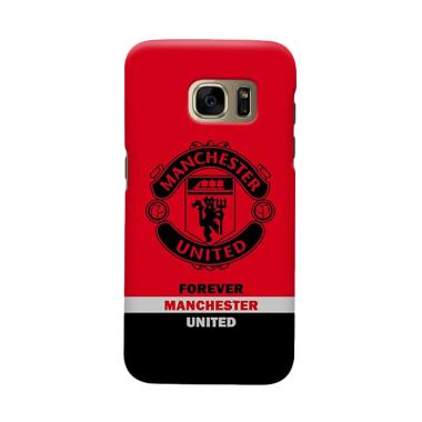 Indocustomcase MANUFC09 Manchester United Cover Casing For Samsung Galaxy S6