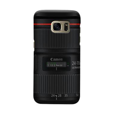 Indocustomcase Canon Tele Len Camera Casing for Samsung Galaxy S7 Edge