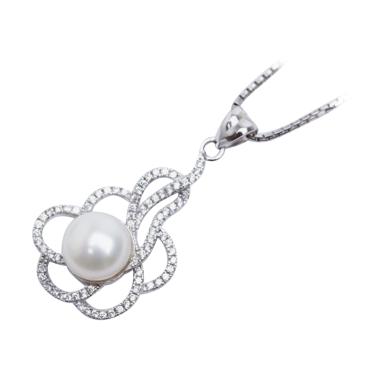 Royale Jewel WGP 100C Kalung Perak ... White Gold Sterling Chain