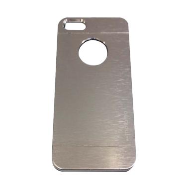 Motomo Metal Hardcase Backcase Casi ... Ukuran 5.5 Inch - Silver