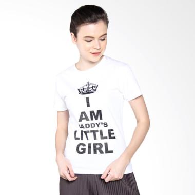 ELLIPSES INC Iam Daddy's Little Gir ... ita Lengan Pendek - Putih