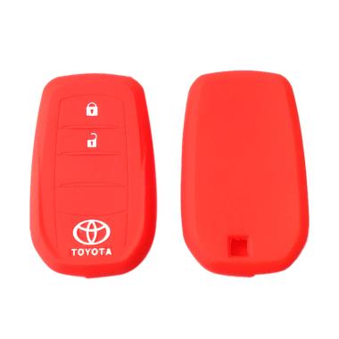 OEM Sarung Kunci Sillicone Remote C ... ijang Innova tipe Q Merah