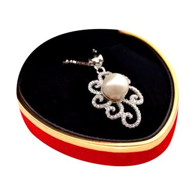 Royale Jewel WGP 092C Kalung Perak ... White Gold Sterling Chain