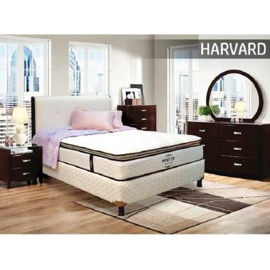 Porter Harvard Semi Pillow Top Pock ... ly Spring Bed Hanya Kasur