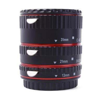 XCSource Metal Auto Focus Macro Ext ... , 700D - Hitam List merah