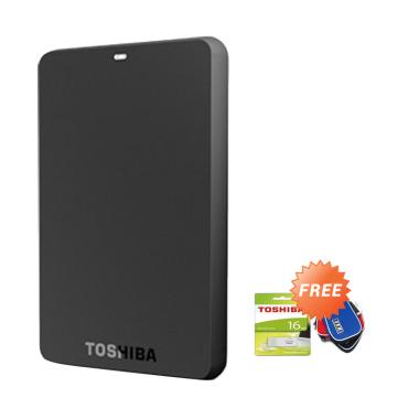 Toshiba Canvio Basic Hard Disk Ekst ... Toshiba + Pouch Hard Disk