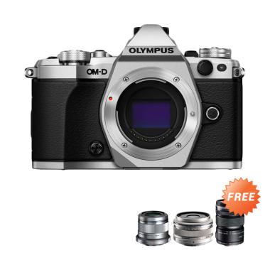 OMD EM5 MARK II Kamera Mirrorless - ... + M Zuiko Lens 45mm F1.8
