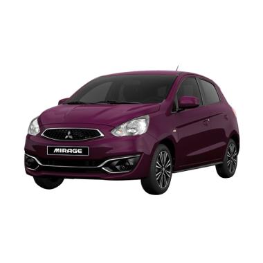 Mitsubishi New Mirage 1.2 GLX 4x2 M/T Mobil - Wine Red Pearl [DP DIPO Finance/35]