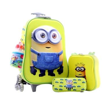 Bravery 4 in 1 Disney Minion Troley ... Cover Import Tas Sekolah