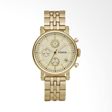 Fossil Original Boyfriend Chronogra ... Tangan Wanita - Gold Tone