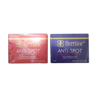 Berrijoy Anti Spot Original Cream Siang dan Malam Paket Perawatan Wajah Berrijoy Anti Spot Original Cream Siang dan Malam Paket Perawatan Wajah