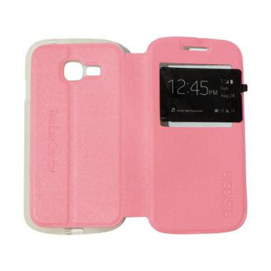 Easybear Flipshell Flip Cover with ... ase / Leather - Pink Muda