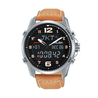 Alba AZ4013X1 Jam Tangan Pria - Silver Black