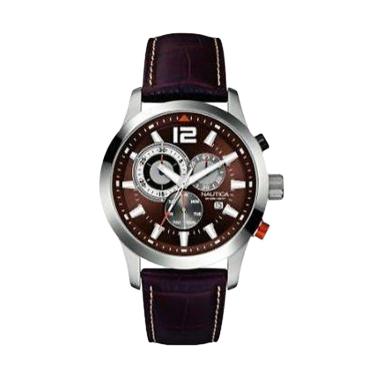 Nautica A15548G Jam Tangan Pria Silver