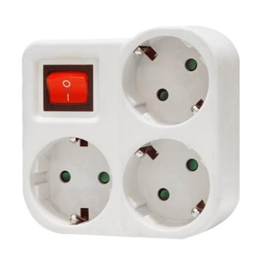 Uticon S-348SW  Stop Kontak [4 Lubang] - -