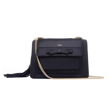 Bonia Bow Annelise Tas Wanita - Black