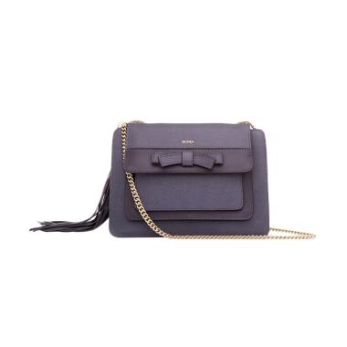 Bonia Grey Bow Annelise Tas Wanita
