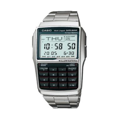 Jam Tangan CASIO DBC-32D-1ADF DataBank - Silver