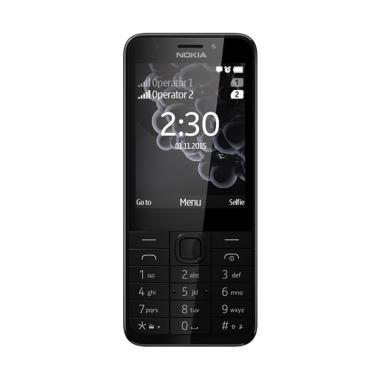 Nokia 230 Handphone - Dark Silver