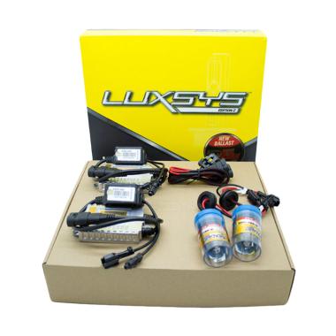 HDX Luxsys HID HB3 6000K Set Bohlam Lampu
