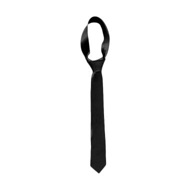 Elfs Shop Slim Dasi - Hitam