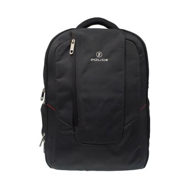 Police Backpack Tas Pria - Black 0923