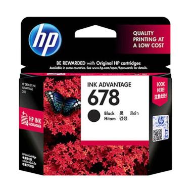 HP 678 Black Tinta Printer