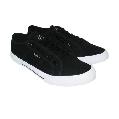 Kappa Swan Sepatu Pria - Black White
