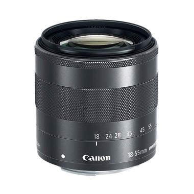 Canon EF-M 18-55mm f-3.5-5.6 IS STM Lensa Kamera