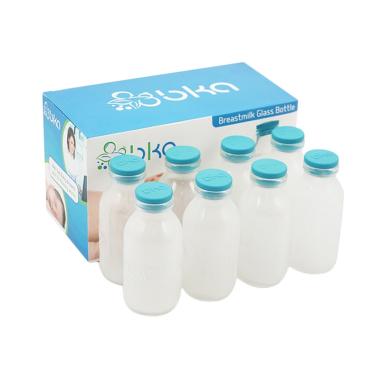 BKA Botol Kaca ASI [100 mL/8 Botol] -