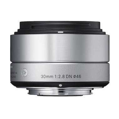 Sigma 30mm F2.8 DN Lensa Kamera for Sony - Silver