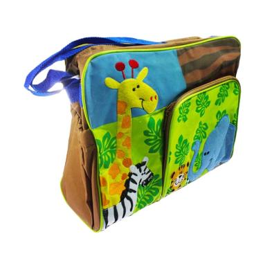 Melcare Safari Tas Diaper Bayi - Brown
