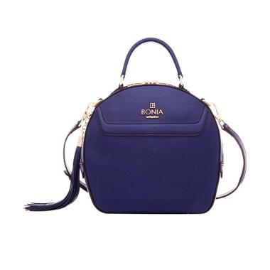 Bonia Basic Sonia Bag M Tas Wanita - Dark Blue