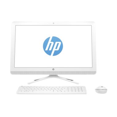 HP 24-R011 AIO [I7 7700 QUAD CORE T ... NSI RESMI- - WHITE SILVER