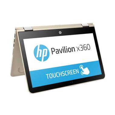 HP 13-X360-U171TU Notebook Slim - Gold [i3-7100/ 4GB/ 500GB/ W10] TOUCH- GARANSI RESMI Gold-Brown