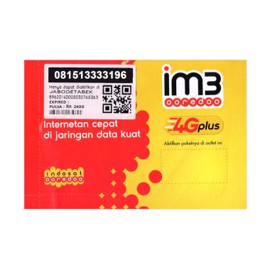 IM3 Oredoo Nomor Cantik 0815 13333 196 Kartu Perdana