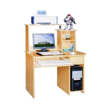 Lunar 86 Meja Komputer - Knock Down