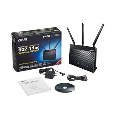 Jual Asus Wireless Router Rt N66u Hitam Online Baru Harga Termurah Juni 2020 Blibli Com