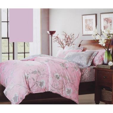 Tatami Belarose Set Sprei - Pink Grey