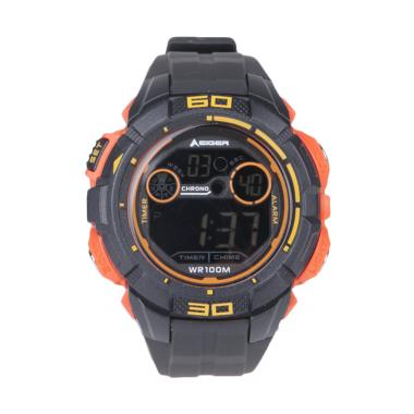 Eiger Jam Tangan Pria Ataca 4.0 - Black Orange