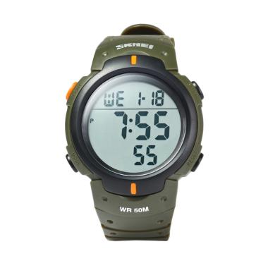 SP Skmei 1068 Jam Tangan Pria - Black Green