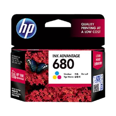 HP 680 Tri-Color Ink Cartridge