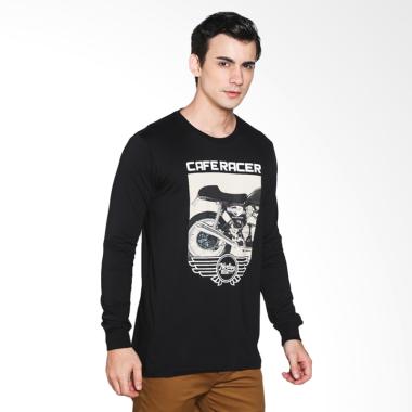 Norlive Cafe Racer LS T-Shirt Pria