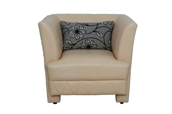 Aim Living Thirza 1 Seat Sofa - Putih