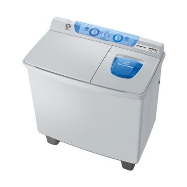 Hitachi P-S1200KJ Mesin Cuci [2 Tabung] White Blue